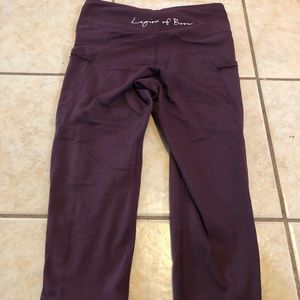 1st Phorm Leggings (Maroon)